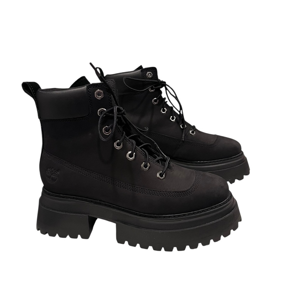 Timberland Women's Black Combat Boots